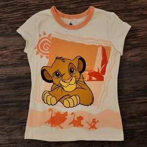 NWT Disney Store Lion King Simba Tshirt Sz. 7/8 Medium